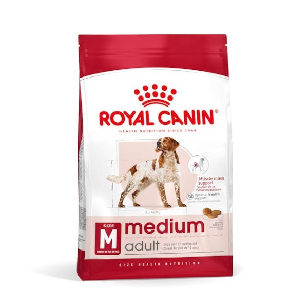Храна за кучиња Royal Canin® Medium Adult 4кг