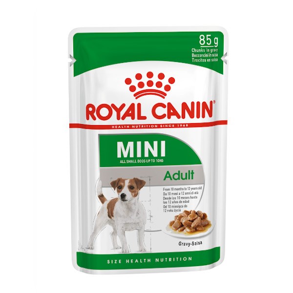 Храна за кучиња Royal Canin® Mini Adult (in gravy) 12*85гр