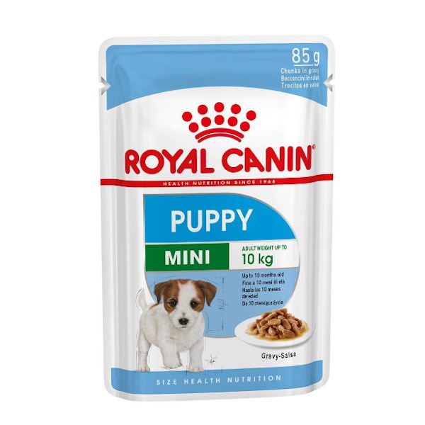 Храна за кучиња Royal Canin® Mini Puppy (in gravy) 12*85гр
